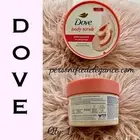 NEW Dove Body Scrub White Peach & Crushed Rice Full Size 10.5 fl oz