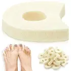 Trelaco Foam Toe Separators Toe Spacers for Corn Relieves,1/4 Inch,Pain