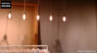 INPHIC- 工業復古小鐵架吊燈美式鄉村酒吧吧台咖啡廳倉庫吊燈-吸頂 電線 燈頭 鐵藝燈罩_S197C