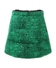 Moncler X JW Anderson Padded Drawstring Mini Skirt IT42 Green
