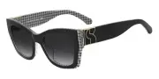 Kate Spade KS JAYDA/G/S Sunglasses Female Black Pattern White 53mm