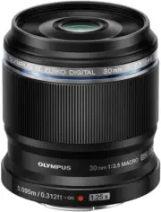 Olympus M.Zuiko Digital ED 30Mm F3.5 Macro Lens, Black