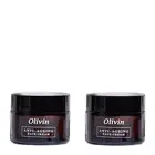 2 Pieces Anti Aging Face Cream With Red Grape And Olive Leaves 50ml