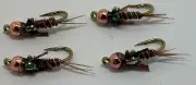 Bead Flashback Pheasant Tail Nymph (4 Flies)