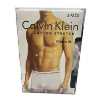 在飛比找蝦皮商城優惠-Calvin Klein 男生內著 平口四角內褲 合身短版 