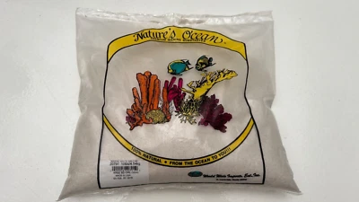 NEW Nature's Ocean Premium Marine Substrates 10 pound 20791 Marine White Sand #0