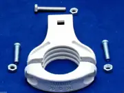 LOT OF 10 UNIVERSAL SINGLE 40 MM LNB BRACKET HOLDER MOUNT SATELLITE DISH NEW