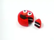Dollhouse Miniature 1/6 Elmo Chocolate Cake Dollhouse Miniature