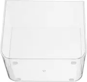 Abaodam Desktop Fish Tank Transparent Square Aquarium for Betta Fish Easy to Clean Compact Design for Home and Office for Small Spaces