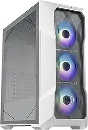 Cooler Master TD500 Mesh V2 ARGB PC Case, White