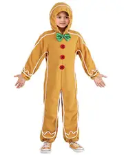 Christmas Gingerbread Child Costume