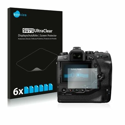 Olympus OM-D E-M1X, 6 x Transparent ULTRA Clear Camera Screen Protector