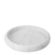 [OneWorld Collection] Santiago Marble Tray Small White
