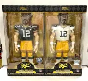 Funko Pop! Aaron Rodgers 12" NFL Packers Set of 2 Vinyl w/Chase Variant NIB
