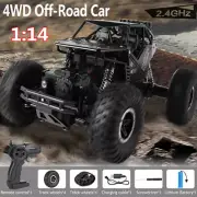 1:16 2.4Ghz 4WD High Speed RC Off-Road Monster Truck Remote Control Car Black