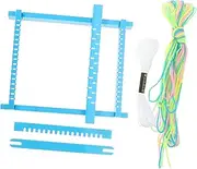 KONTONTY 1 Set DIY Weaving Machine for Creative Knitting Early Learning Weaving Loom Safe Easy to Use Develops Coordination Fine Motor Skills Present