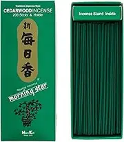 Nippon Kodo Morning Star Cedar Incense Sticks 200
