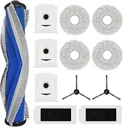 12 Pcs Replacement Accessories Kit for Ecovacs Deebot T30 Omni / T30 Pro Omni Robot Vacuum Cleaner,Robot Vacuum Cleaner Parts