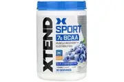 Xtend, Sport, 7G BCAA, Blue Raspberry Ice, 345 g