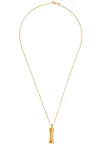 Alighieri The Founding Pillar 24kt Gold-plated Necklace - One Size One Size