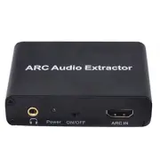 Micro USB HDMI-Compatible ARC Audio Power Adapter Support SPDIF/RCA/3.5mm Stereo