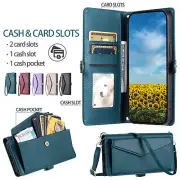 Crossbody Card Wallet Phone Case For OnePlus 6 7 8 9 10 11 12 Nord N200 N30 CE 4