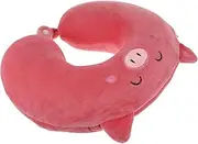 Ciieeo 1pc Adorable U Shape Neck Support Pillow Lightweight Travel Pillow for Comfortable Sleep Flights and Cars for Relaxation and