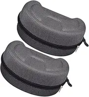 FUNOMOCYA Motorcycle Goggles Case 2 Pcs Ski Goggle Storage Box Wide Tall Scratch-proof Waterproof Sturdy Design