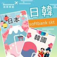 在飛比找蝦皮購物優惠-🇯🇵旅遊網卡🇯🇵 日韓網路卡 Softbank  SKT 5