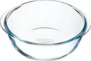 PYREX Preware 20 cm Round Glass Casserole Dish 1 Litre