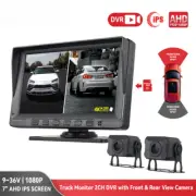7 inch Car Monitor DVR Video IPS Screen Recorder for Bus truck Reverse Backup