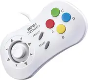 SNK NEOGEO Mini Official Control Pad: White (NEOGEO Mini)