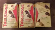 Toblerone Milk Chocolate Truffles Honey & Almond Nougat ~ 3 Boxes 1.14lbs each ~