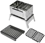 Lol 's _ compact bonfire grill B-6-kun, 3-piece set / SHO-0004-10-25