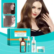 Complete Moroccan Oil Hair Care Set - Shampoo Conditioner Hair Mask And Serum Bundle 100g/100ml/100ml/100ml Hair Oil A