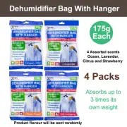 4x Moisture Absorbent Dehumidifier Bag Hanging Damp Storage Household Bag