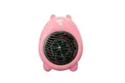 Portable Mini Electric Air Blower Fan Heater Warmer for Winter Home Office Desktop pink