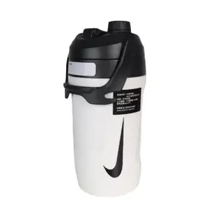 【NIKE 耐吉】水壺 Hyperfuel Insulated Chug 白 水瓶 寬口 大容量 胖胖瓶 旋蓋式(N100311015-340)