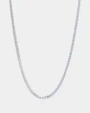 [SAINT MORTA] Saint Morta 4mm Franco Chain White Gold - Size 26 26 White Gold