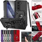 Rugged Case For Samsung Galaxy Z Fold 6 5 4 5G With Pen Holder Screen Protector