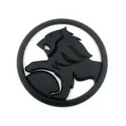 3D Plastic SSV Sign HSV Badge Emblem sticker decal logo Matte Black Lion Flag Commodore Wagon Clubsport Gts Senator Matt Black 130MM