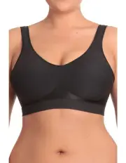 [Playtex] Comfort Revolution Wirefree Bra in Black