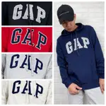 【NEW START美國精品服飾-員林】GAP 基本款 內刷毛 貼布大LOGO 連帽上衣 帽T