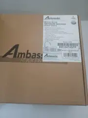 Ambassador Marine Transom Shower (Cold Only), Warm White Cup & Lid, Ham...
