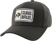 Zephyr Men's NCAA Officially Licensed Fitted Hat Zh Patch Defer Charcoal