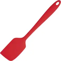 在飛比找momo購物網優惠-【KitchenCraft】矽膠刮刀 紅28cm(攪拌刮刀 