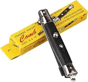 Blade Comb | Automatic Button Folding Barber Comb,Folding Knives Looking Brush for Head Hair or Beard, Prank