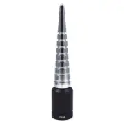 Chrome Spiral Spiked Stubby Short Antenna 4" For Toyota Tacoma 4runner Tundra FJ (for: Toyota)