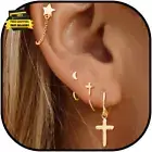 Chunky Ear Cuffs for Women Trendy Dainty 14K Gold Plated Non Piercing Cuff Earri