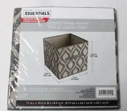 Closet Essentials Collapsible Storage Container EG7 Multicolor 11"x10.5"x10.5"